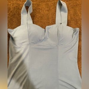 Blue top elegant and fresh